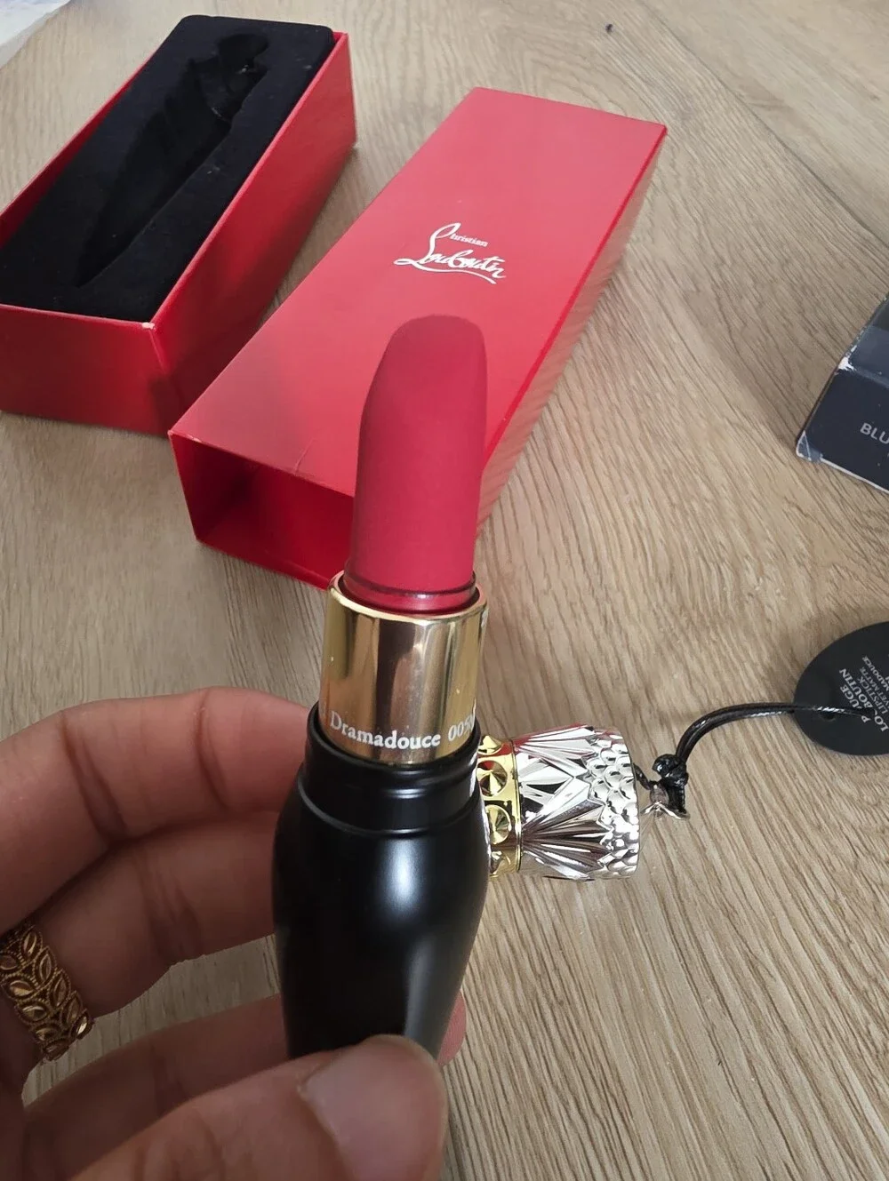 Christian Louboutin Rouge Louboutin Velvet Matte Lipstick  Red Dramadouce 005M